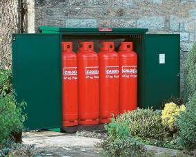 Calor Approved - Propane Cylinder Storage Security Cages