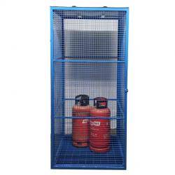 Knock Down Gas Cylinder Cage Warehouse Ladder