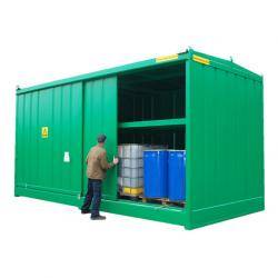 Safe-Stor IBC Bunded Storage - (16 Drums Or 4 IBC’s) - WDP16-4 