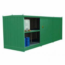 Safe-Stor IBC Bunded Storage - (96 Drums Or 24 IBC's) - WDP96-24