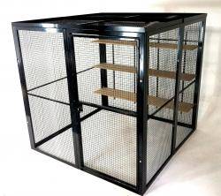 Knox Storage Cage - High Security Cages (Extra Wide) Warehouse Ladder