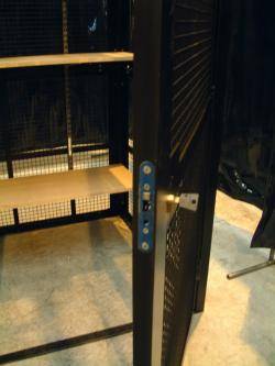 Knox High Security Cages (Extra Wide) - SC2621 - W2600xD2100xH2050mm Warehouse Ladder