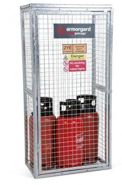 Armorgard Gorilla Gascage - Gas Bottle Storage Cage Warehouse Ladder