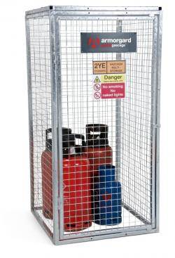 Armorgard Gorilla Gascage - Gas Bottle Storage Cage Warehouse Ladder
