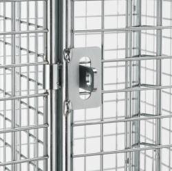 12 Compartment Wire Mesh Locker Warehouse Ladder
