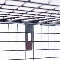 12 Compartment Wire Mesh Locker Warehouse Ladder