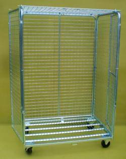 Jumbo Security Demountable Roll Cage Warehouse Ladder