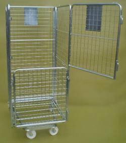 Roll Pallet - Roll Cage- Mesh Infill (Qty 4)