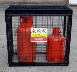 Britgas Gas Bottle Cage - 1000x500x900 ( WxDxH) mm 