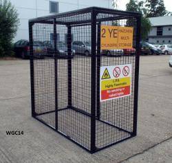 Britgas Gas Bottle Cage - Large Cylinder Storage WGC55 Warehouse Ladder