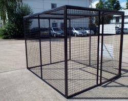 Britgas Gas Bottle Storage Cages Warehouse Ladder